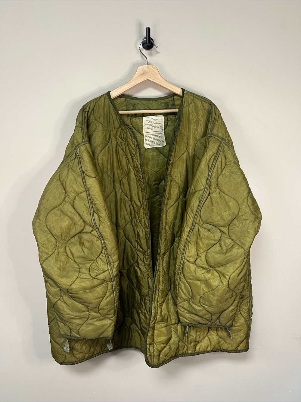 Vintage 80s Army Liner